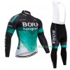 Radbekleidung Radtrikot Langarm + Lang Trägerhose 2018 Bora-Hansgrohe N001